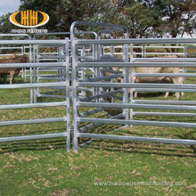 Galvanized and powder coated steel livestock cattle panels